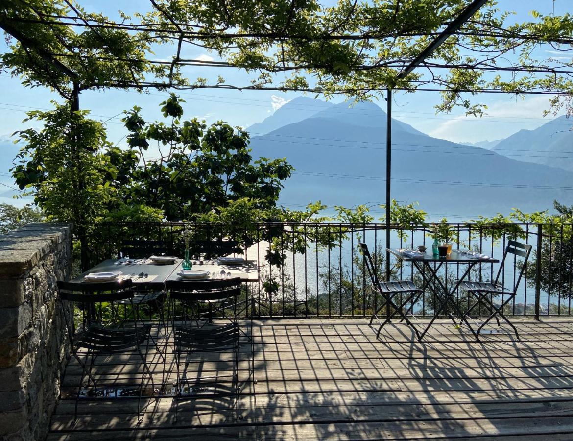 Agriturismo Treterre Pianello Del Lario Exteriör bild