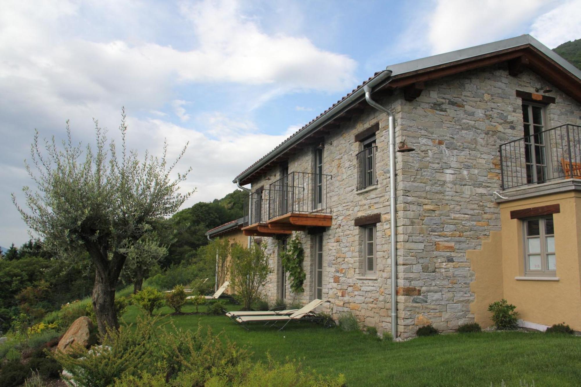 Agriturismo Treterre Pianello Del Lario Exteriör bild