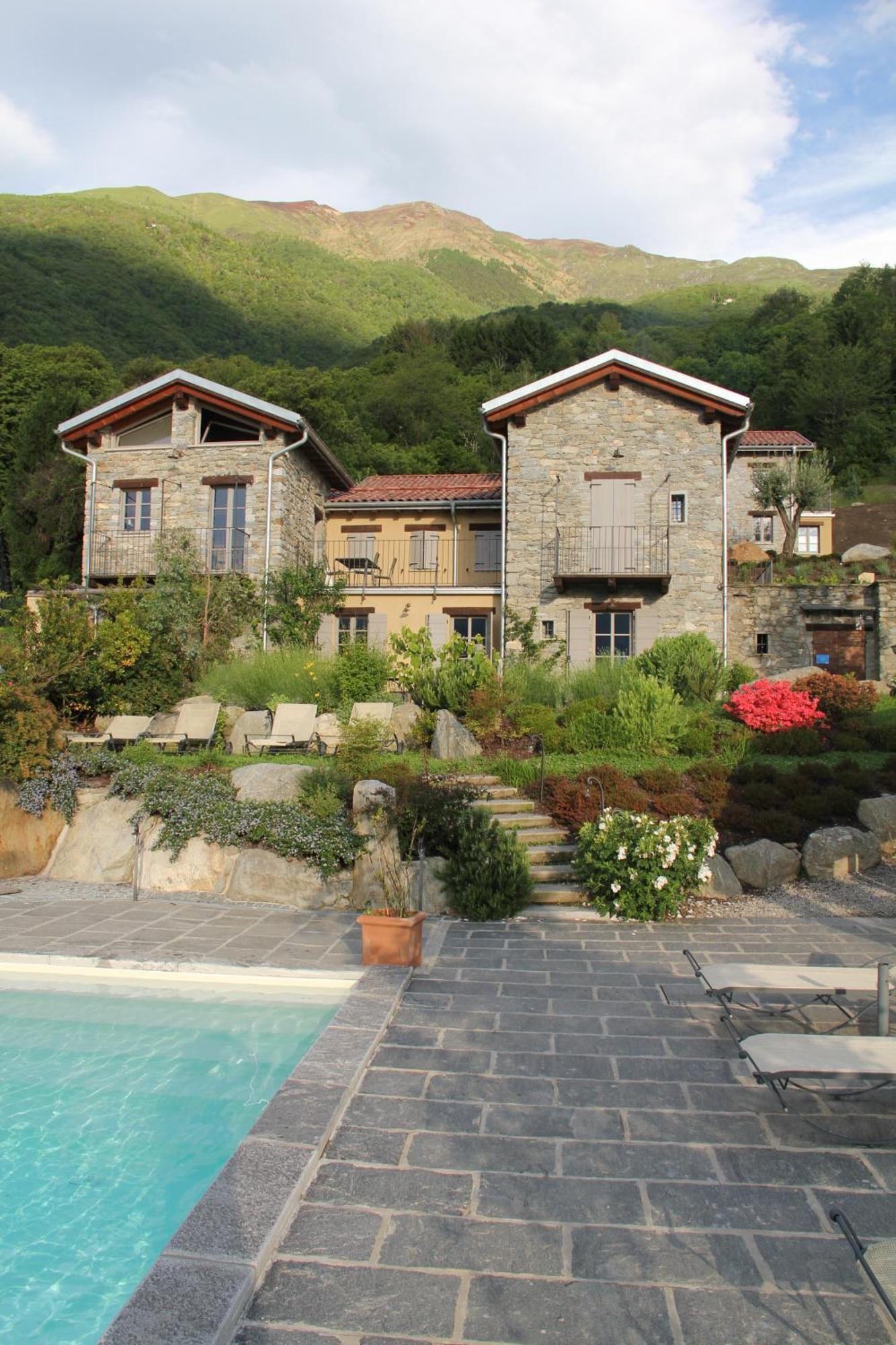 Agriturismo Treterre Pianello Del Lario Exteriör bild